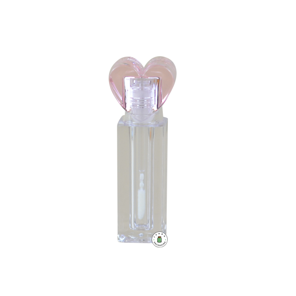 Wadah Lipcare Acrylic Hati - 3.5 ml