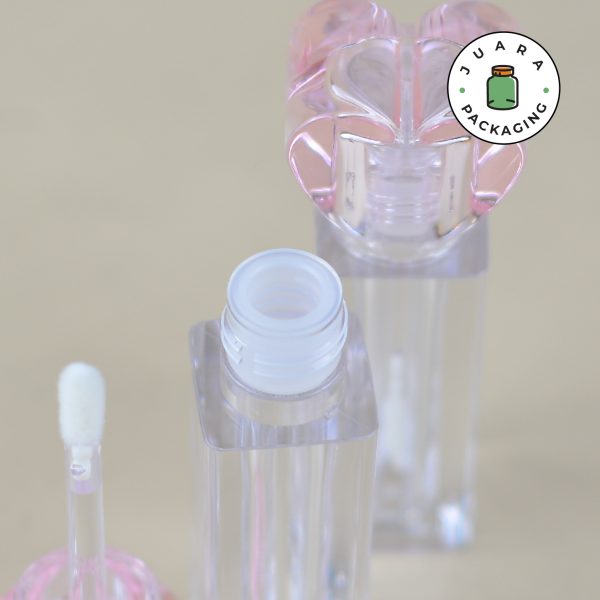 Wadah Lipcare Acrylic Hati - 3.5 ml - Image 5