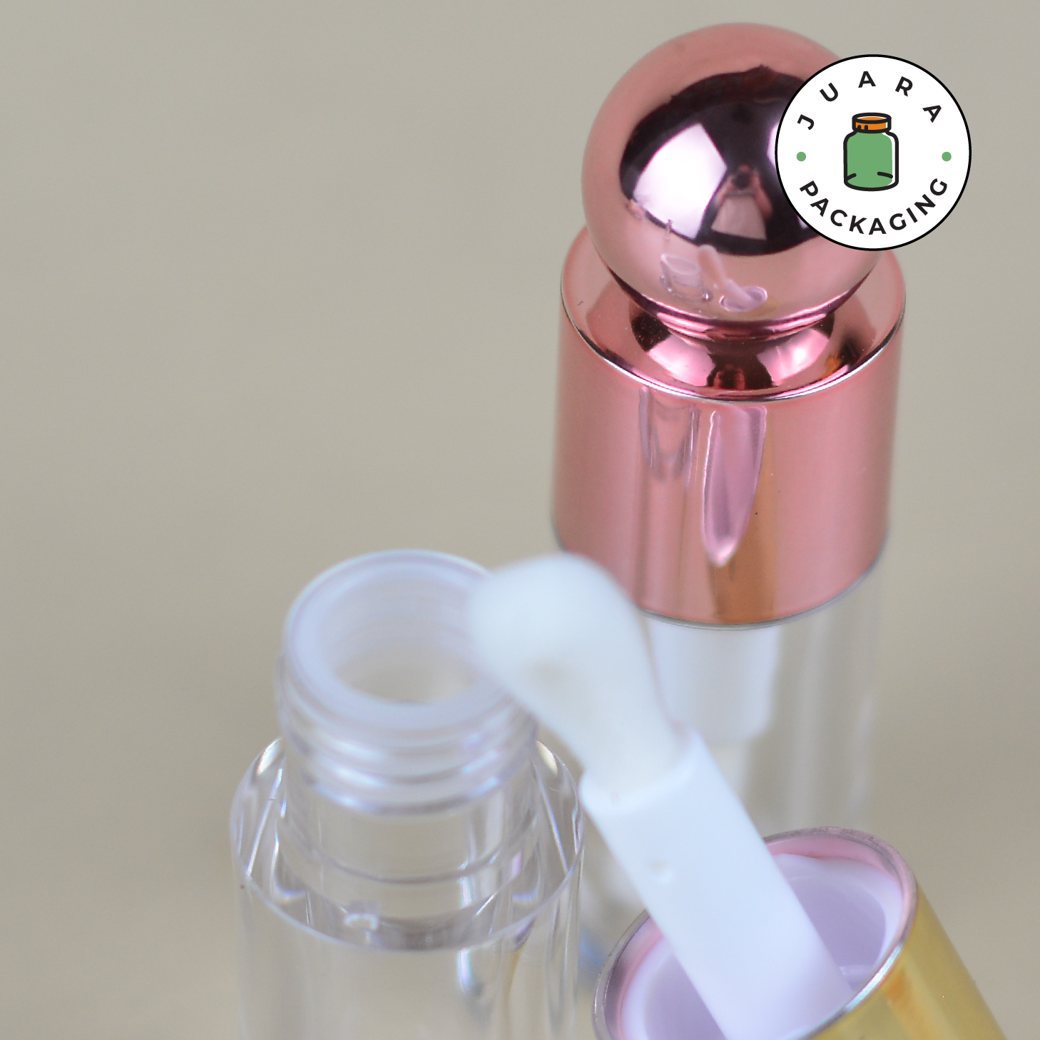 Wadah Lipcare Metallic Bulat - 4 ml - Image 5