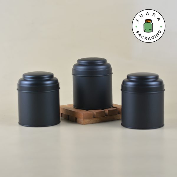 Jar Kaleng Hitam Tutup Jamur - Image 2