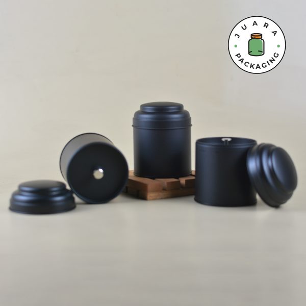 Jar Kaleng Hitam Tutup Jamur - Image 3