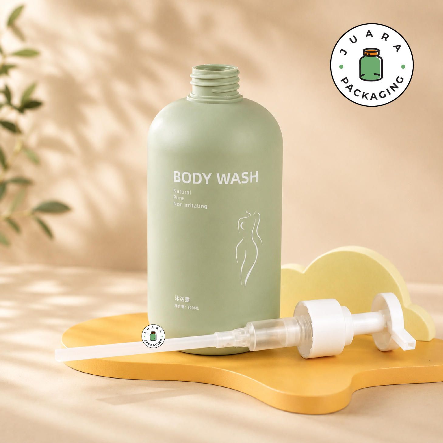 Botol Pump Body Wash - 500 ml - Image 2