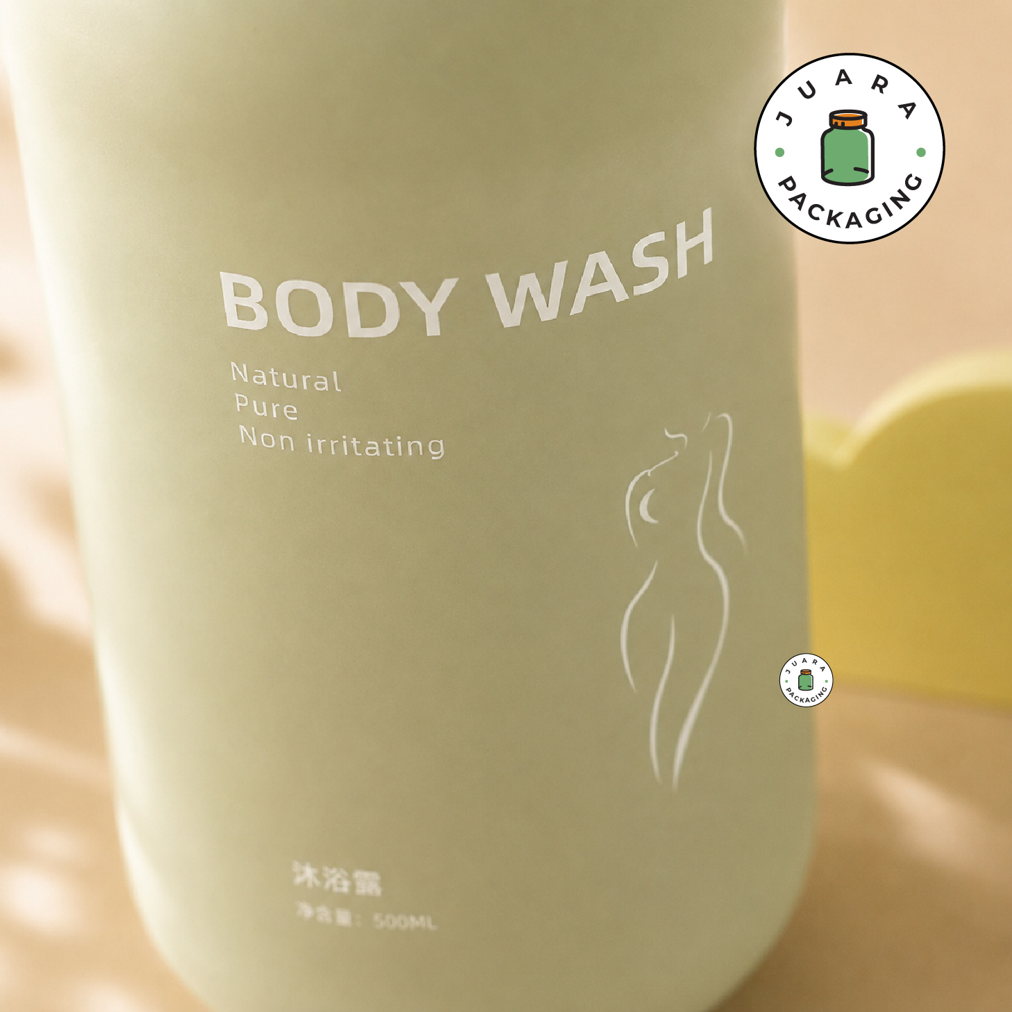 Botol Pump Body Wash - 500 ml - Image 4
