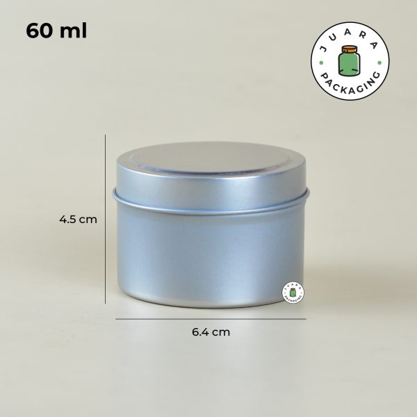 Jar Kaleng Silver - 60 ml - Image 6