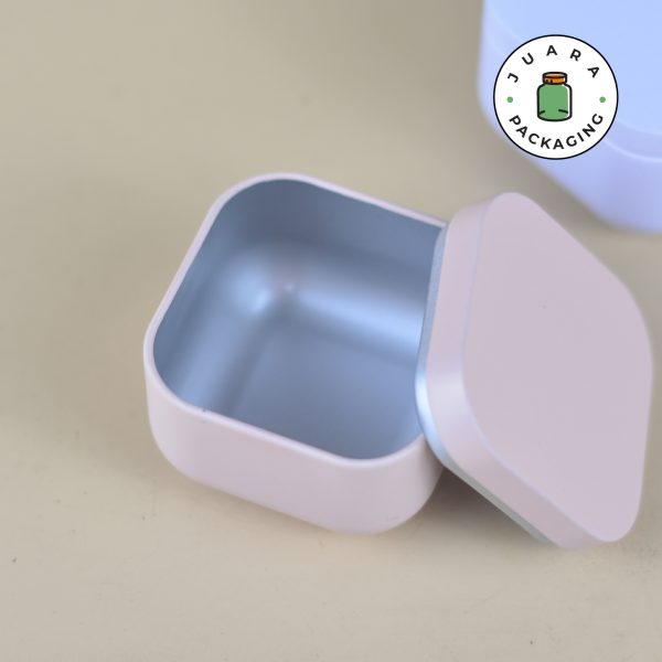 Jar Kotak Doff Kotak Warna Pastel - Image 4