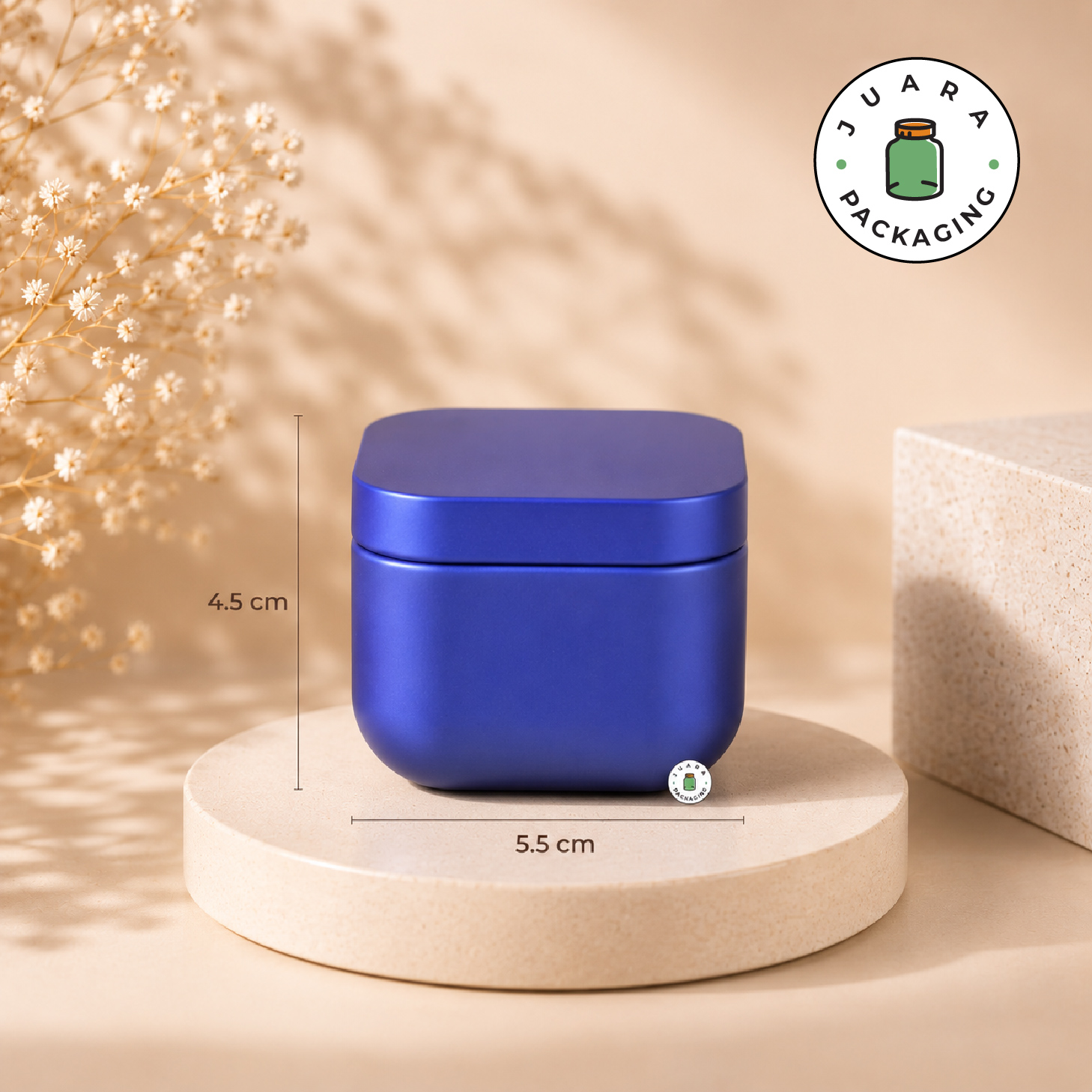Jar Kotak Doff Kotak Warna Pastel - Image 5