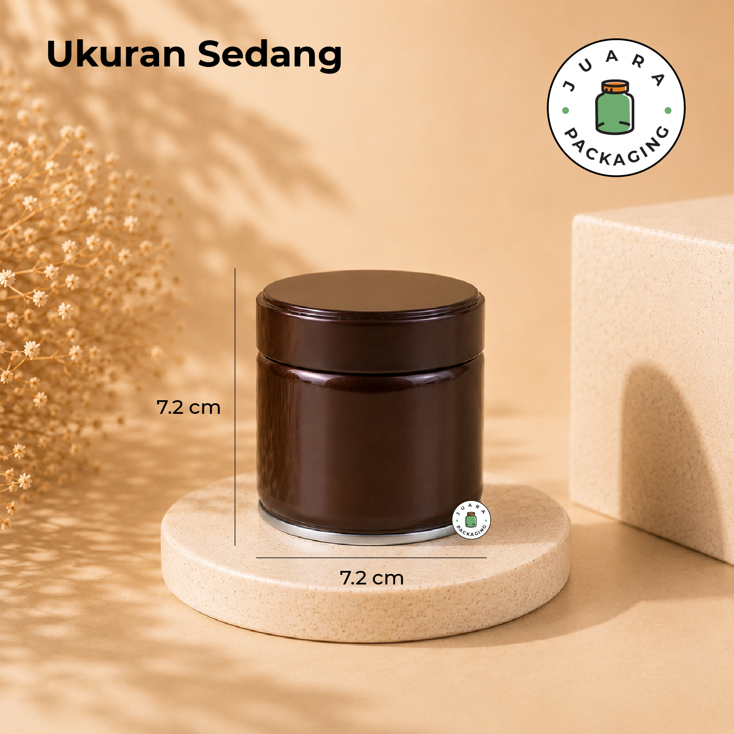 Jar Silinder Ukuran Sedang + Segel - Image 3