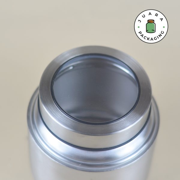 Jar Stainless Steel 304 Tutup Transparan - Image 4