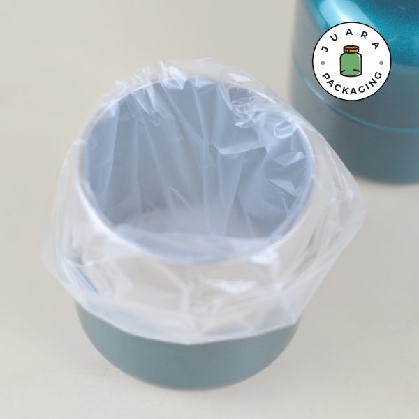 Jar Tin Can Bentuk Kapsul Hijau Glossy - Image 4