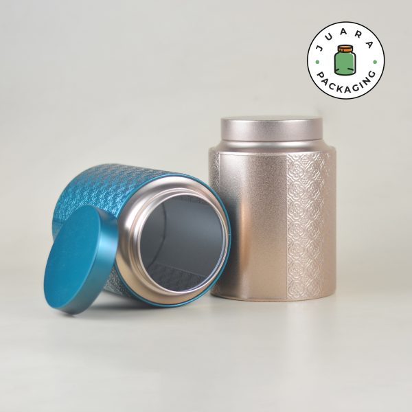 Jar Tin Can Emboss Motif Premium - Image 4