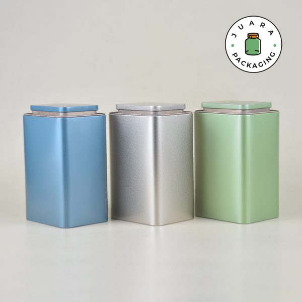 Jar Tin Can Kotak Ukuran Tinggi - Image 3