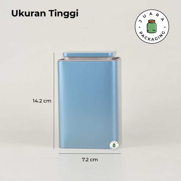 Jar Tin Can Kotak Ukuran Tinggi - Image 5