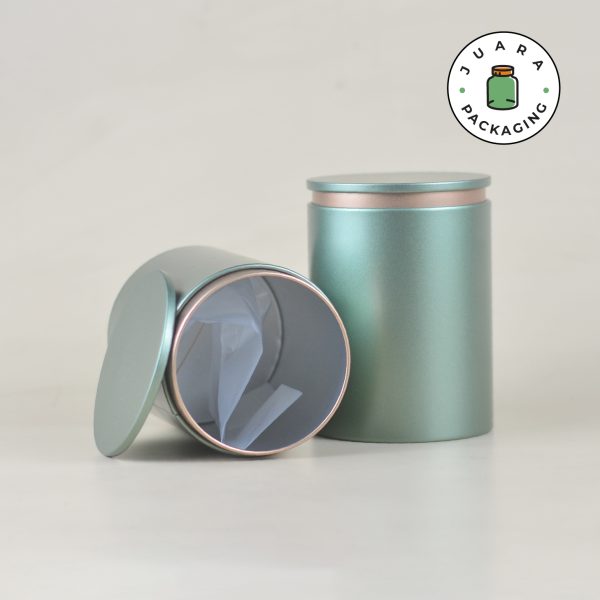Jar Tin Can Silinder Sedang Elegan - Image 5