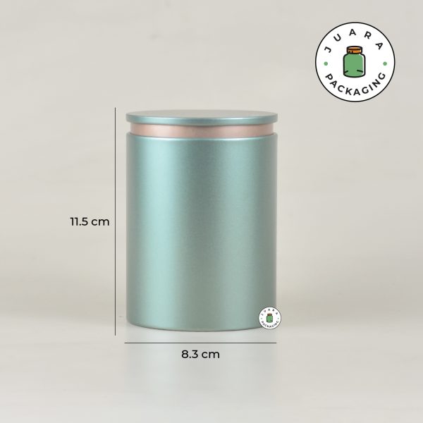Jar Tin Can Silinder Sedang Elegan - Image 3