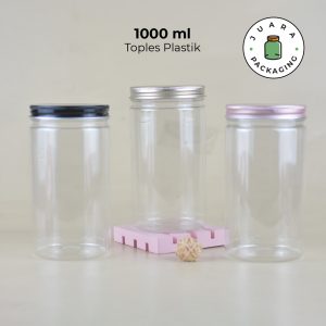 Toples Plastik Bening 1000 ml