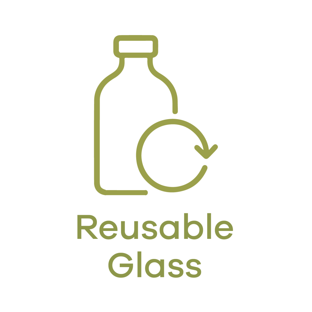 reusable glass