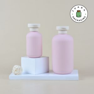 Botol Fliptop Plastik Pink - 100 ml 300 ml