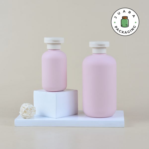 Botol Fliptop Plastik Pink - 100 ml 300 ml