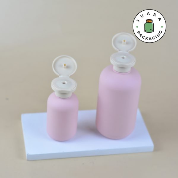 Botol Fliptop Plastik Pink - 100 ml 300 ml - Image 2