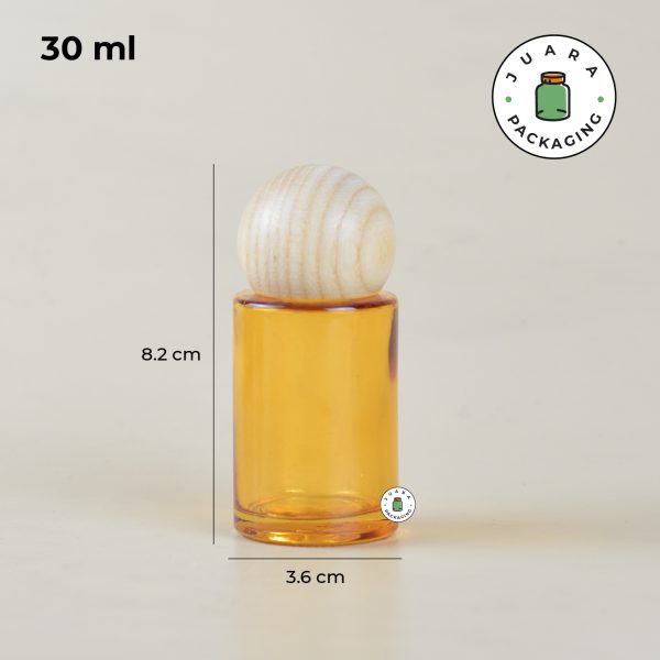 Botol Kaca Kuning Glossy - 20 ml 30 ml - Image 3