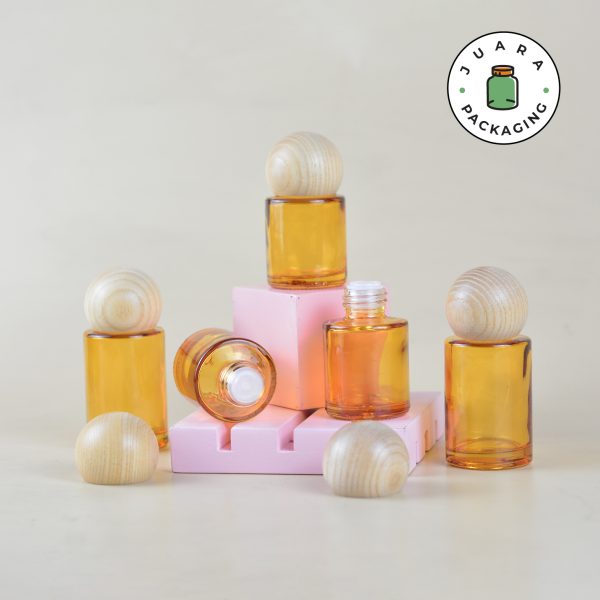 Botol Kaca Kuning Glossy - 20 ml 30 ml - Image 2