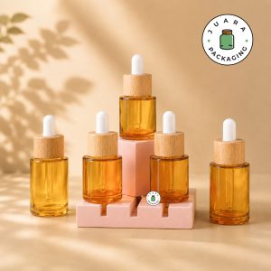 Botol Kaca Kuning Bening - 20 ml 30 ml