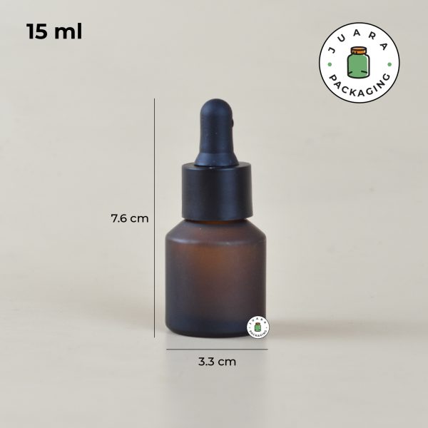 Botol Kaca Pipet Amber - 15 ml 30 ml - Image 4