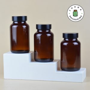 Botol Kaca Amber - 200 ml