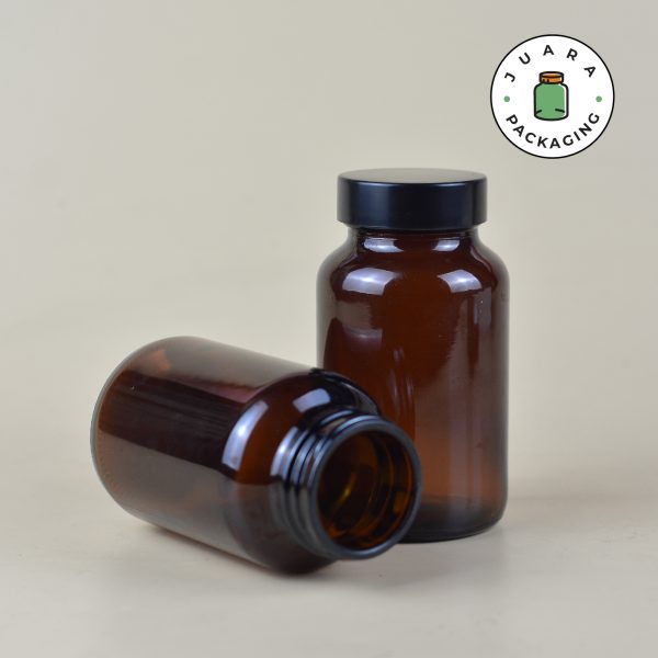 Botol Kaca Amber - 200 ml - Image 4