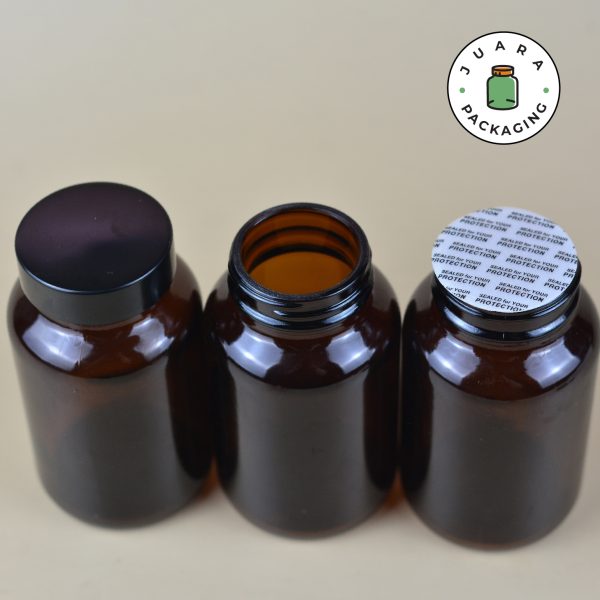 Botol Kaca Amber - 200 ml - Image 5