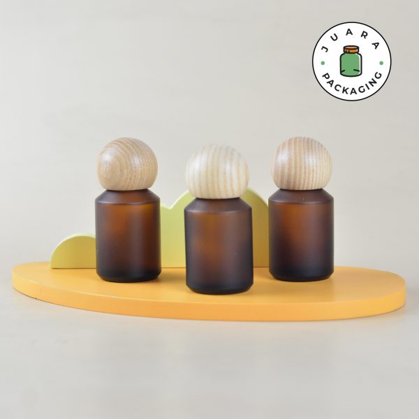 Botol Kaca Amber Dropper - 30 ml