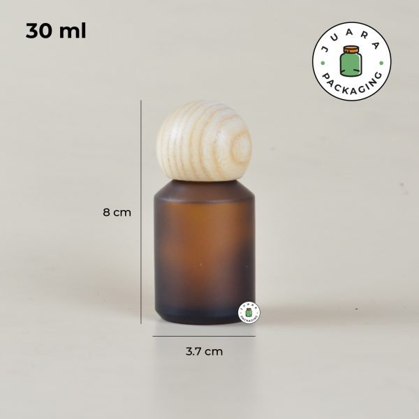 Botol Kaca Amber Dropper - 30 ml - Image 3