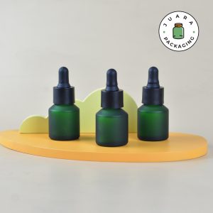 Botol Kaca Pipet Hijau - 15 ml