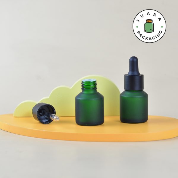 Botol Kaca Pipet Hijau - 15 ml - Image 2