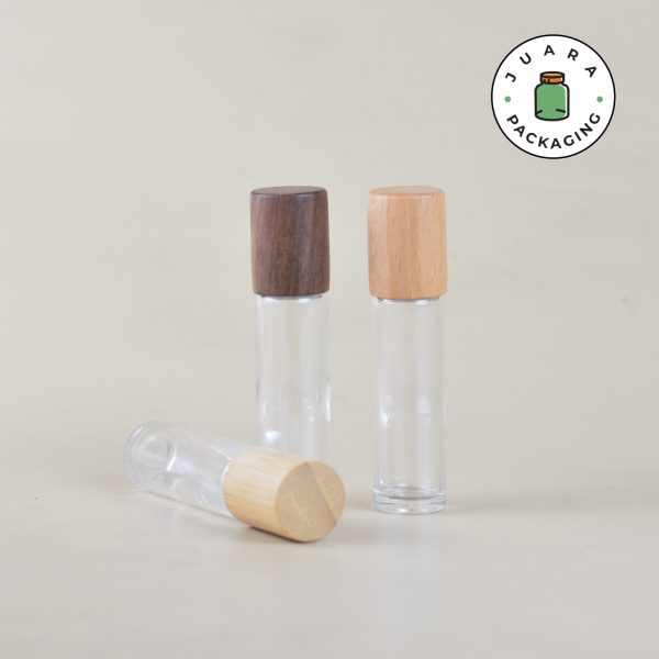 Botol Kaca Roll On Bening - 10 ml - Image 2