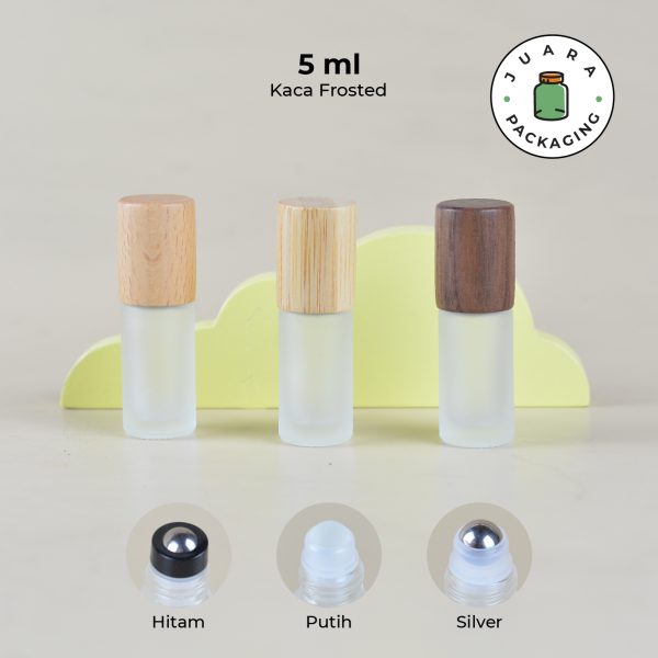 Botol Kaca Roll On Buram - 5 ml