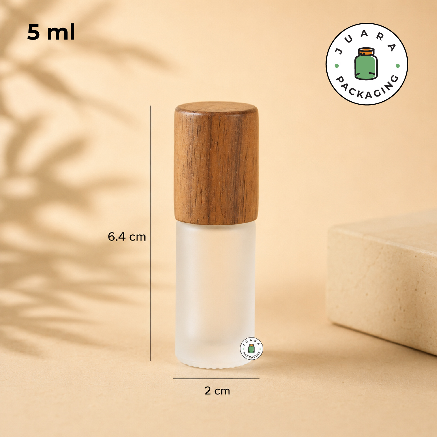 Botol Kaca Roll On Buram - 5 ml - Image 3