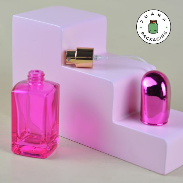 Botol Parfum Kaca Pink - 30 ml - Image 4