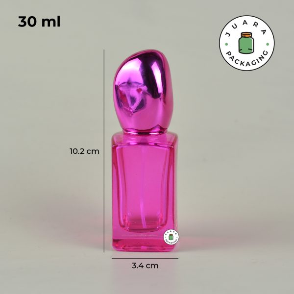 Botol Parfum Kaca Pink - 30 ml - Image 5