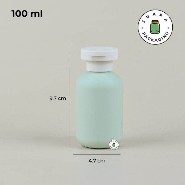 Botol Fliptop Plastik Hijau - 100 ml 300 ml - Image 4