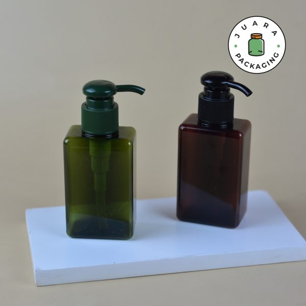 Botol Pump Plastik Kotak - 100 ml - Image 2