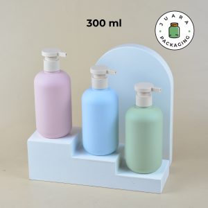 Botol Pump Plastik Pastel - 300 ml