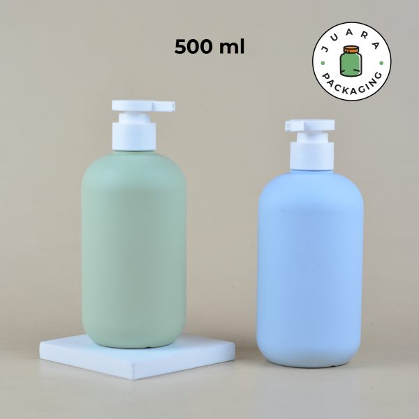 Botol Pump Plastik Pastel - 500 ml