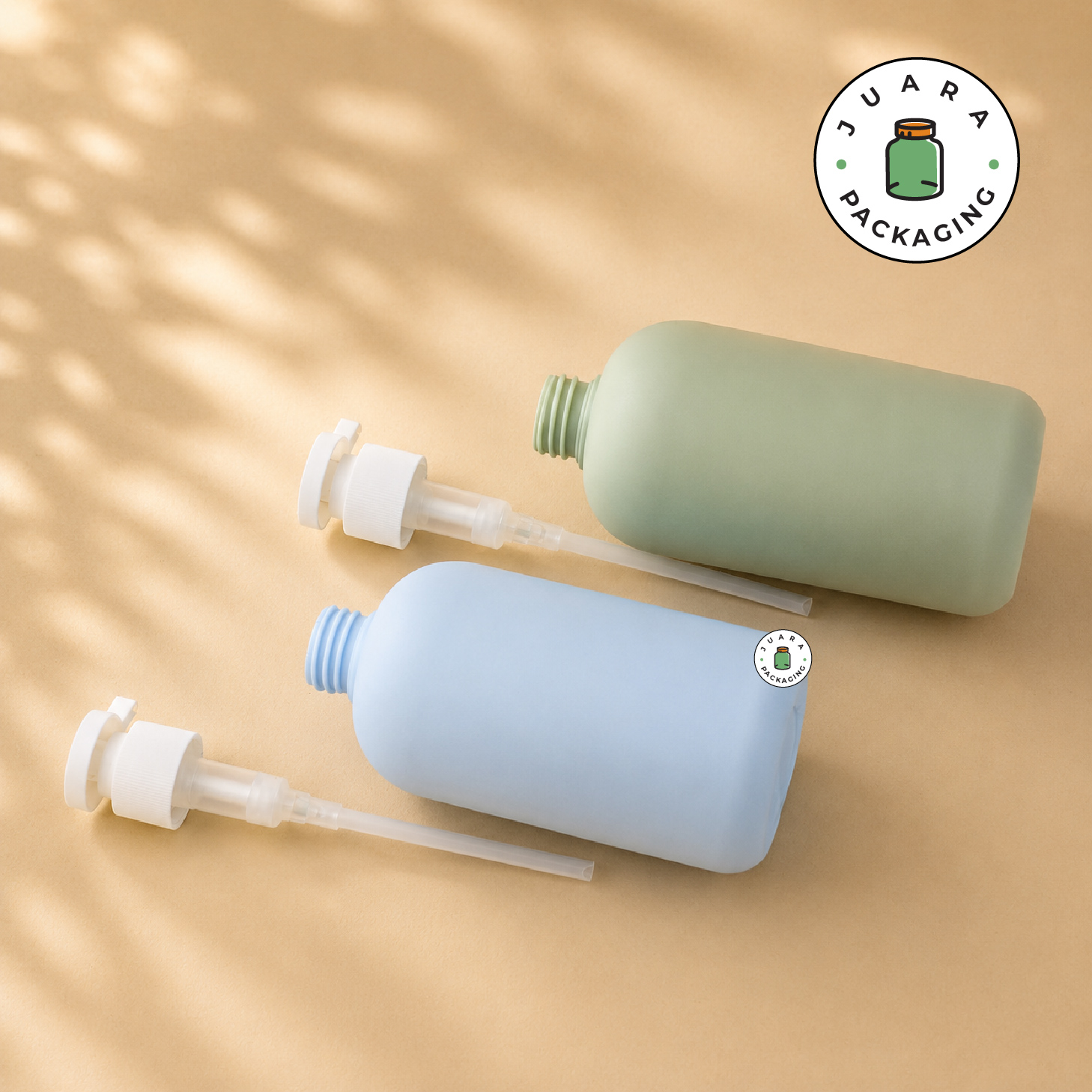 Botol Pump Plastik Pastel - 500 ml - Image 2