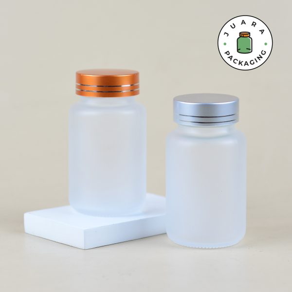 Jar Kaca Frosted 100 ml