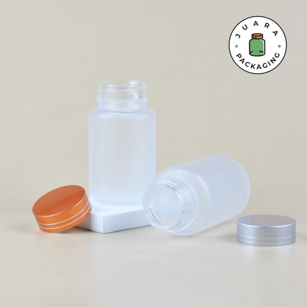 Jar Kaca Frosted 100 ml - Image 2
