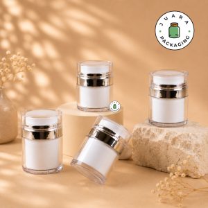Pot Cream Airless Pump - 15 ml 30 ml 50 ml 100 ml
