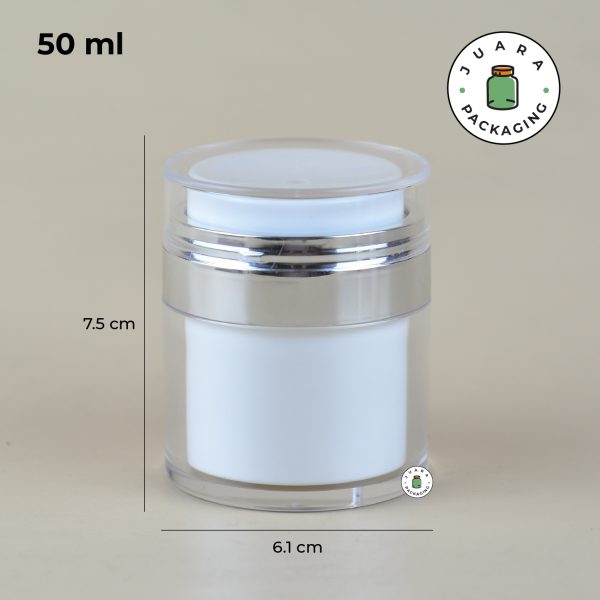 Pot Cream Airless Pump - 15 ml 30 ml 50 ml 100 ml - Image 7