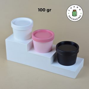 Pot Plastik + Segel - 100 gr