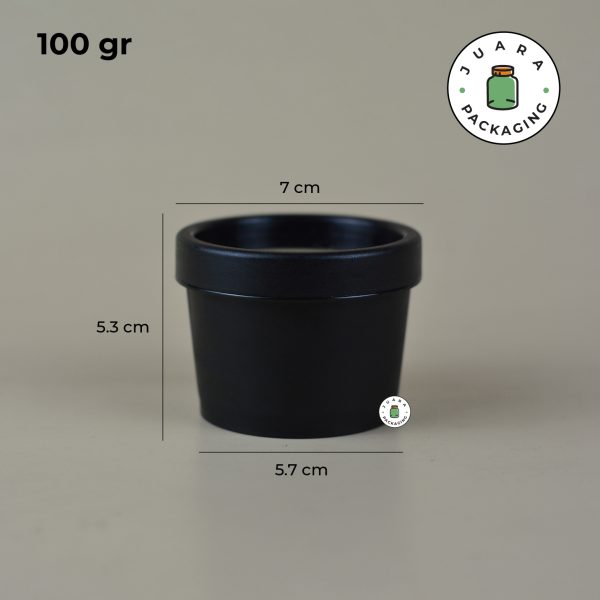 Pot Plastik + Segel - 100 gr - Image 5
